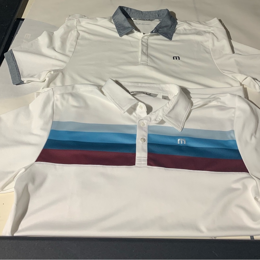 2 Travis Mathew Polos Mens Large